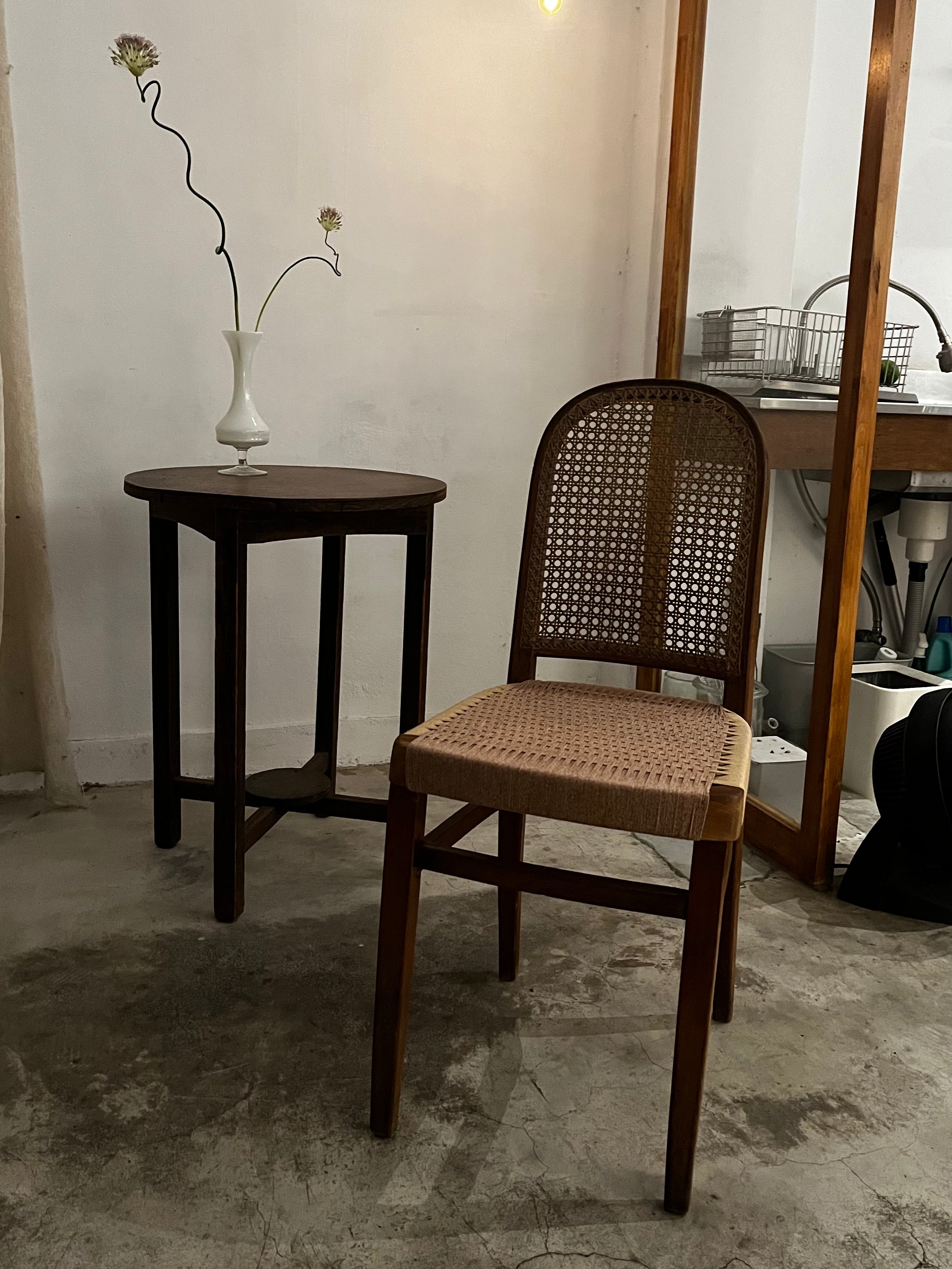 古董椅椅面修復