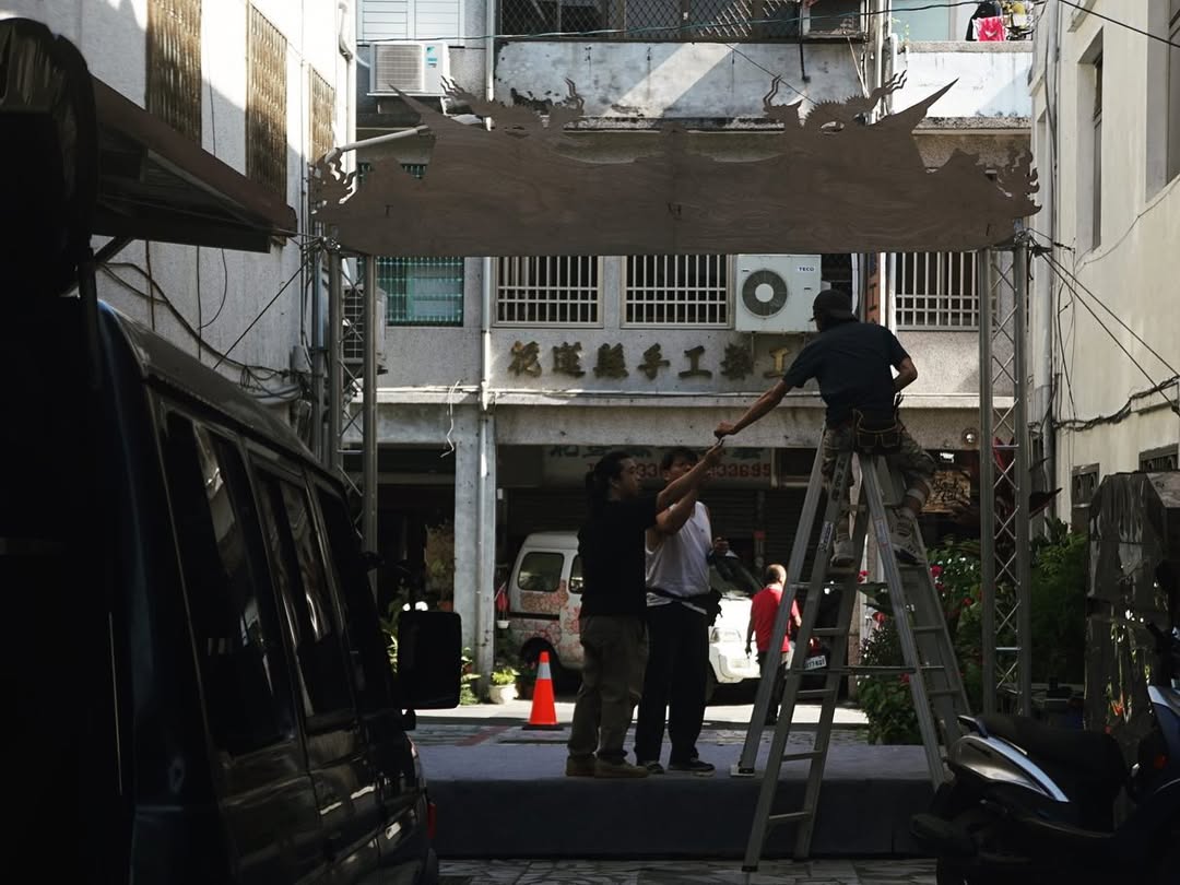 Installation｜〈溝仔尾街區藝術節〉野台戲戲台設計