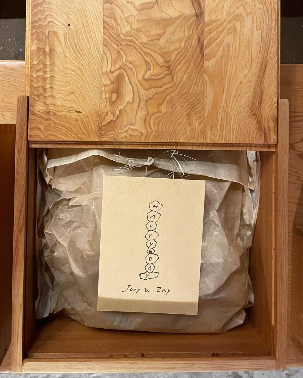 Box｜木製禮盒x仿岩積木