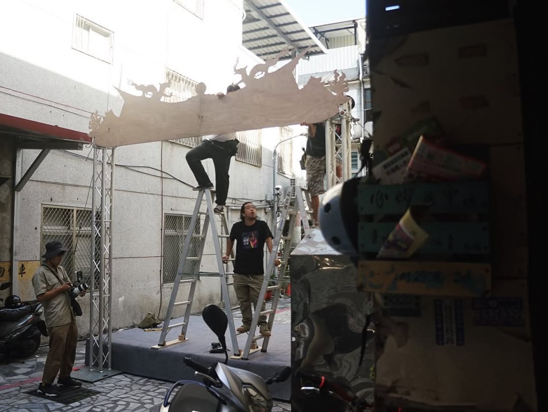 Installation｜〈溝仔尾街區藝術節〉野台戲戲台設計