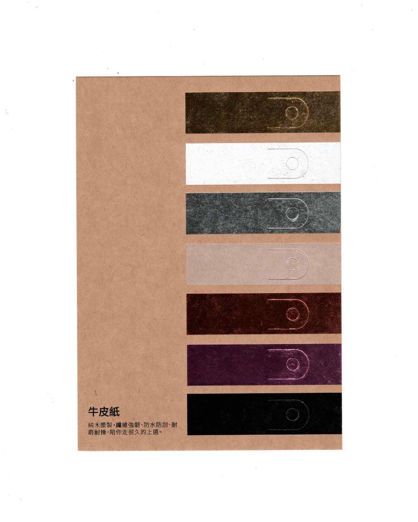 Card｜〈紙海〉燙金適性卡